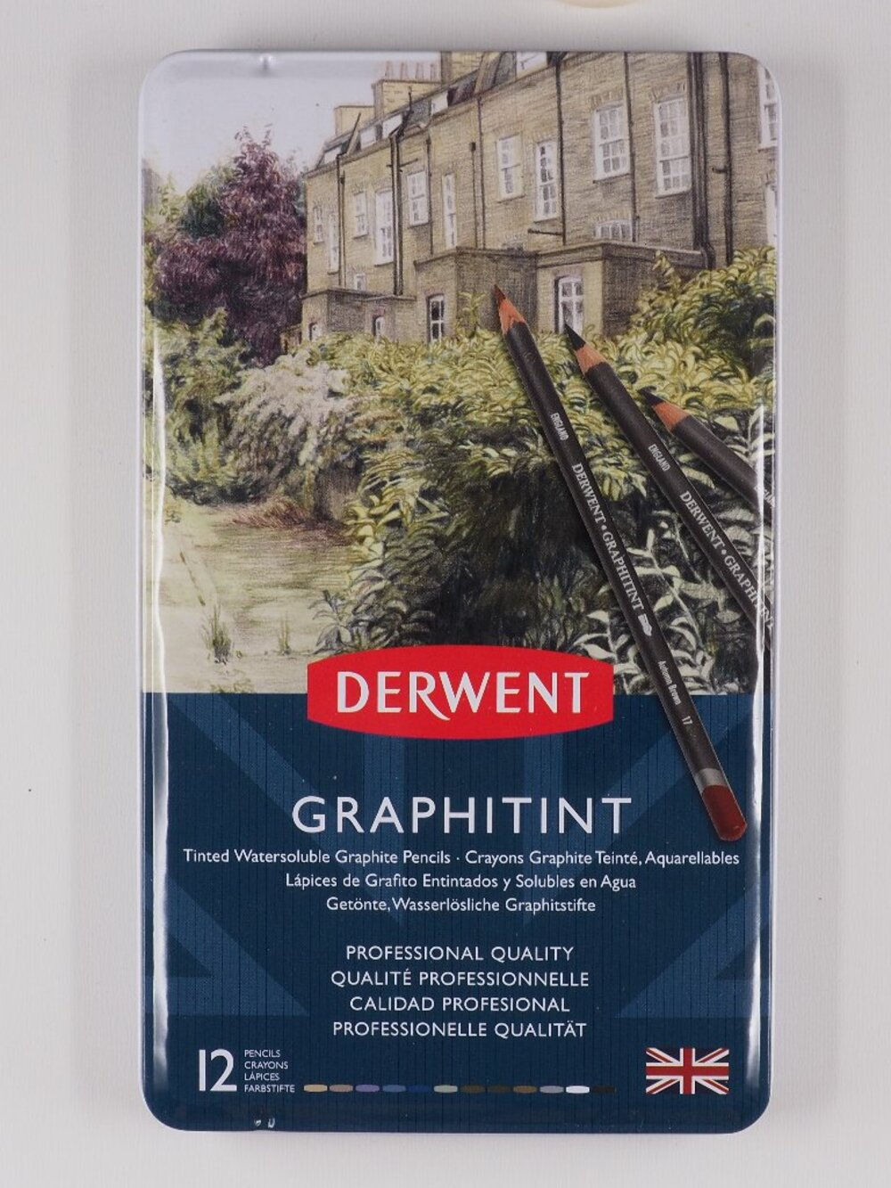 DERWENT Art supplies set new Graphitint pencils 12 set